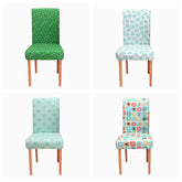 Cartoon Animal Crossing Removable Chair Cover Anti-dirty Seat Cover Printing Kitchen Slipcover - INSWEAR